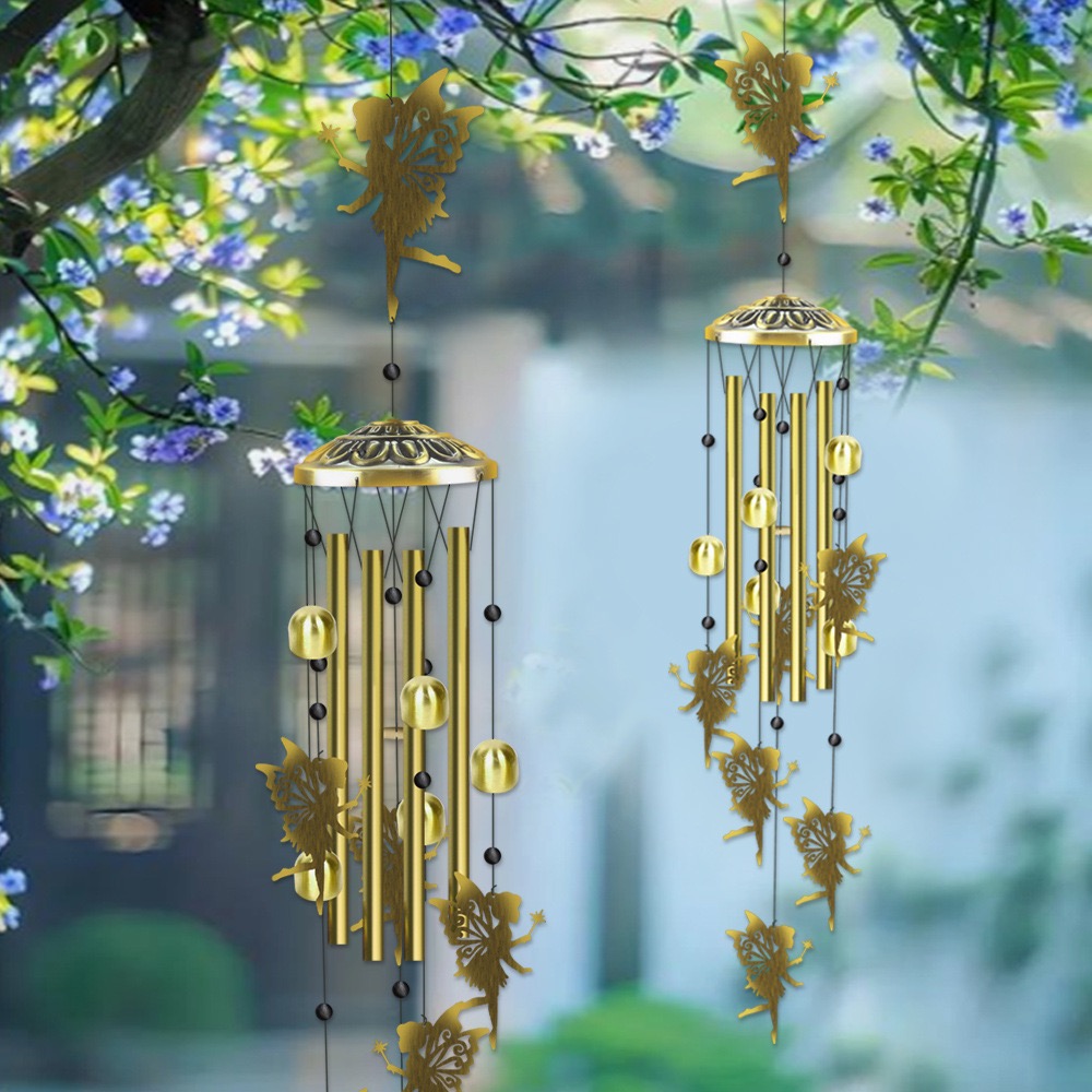 妖精のソーラーウィンドチャイム